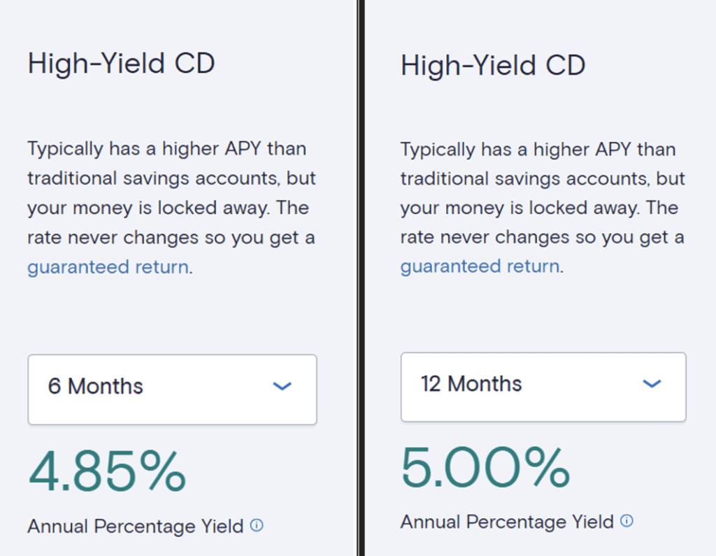 High Yield CD Marcus Bank