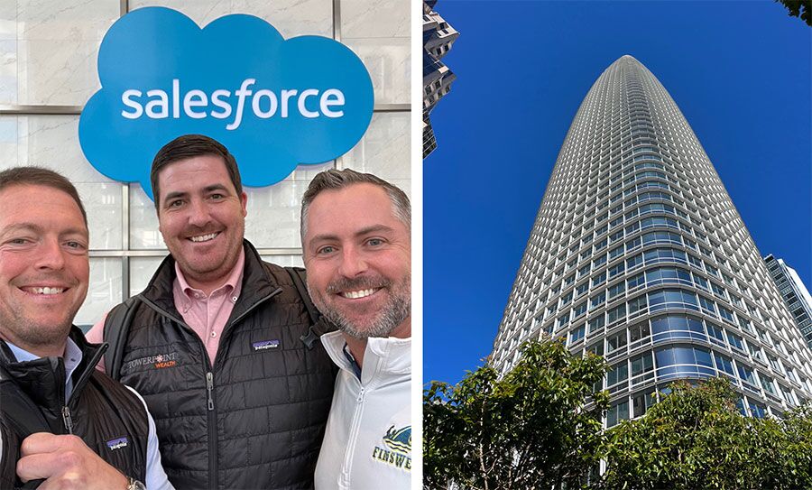 Towerpoint Wealth Tours Salesforce Building in SF
